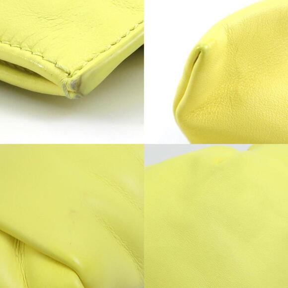 BOTTEGA VENETA Yellow Leather Bag - Picture 3 of 5